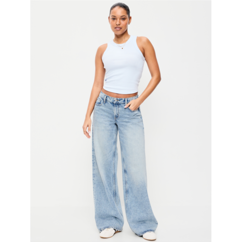 OldNavy Low-Rise Baggy Wide-Leg Jeans