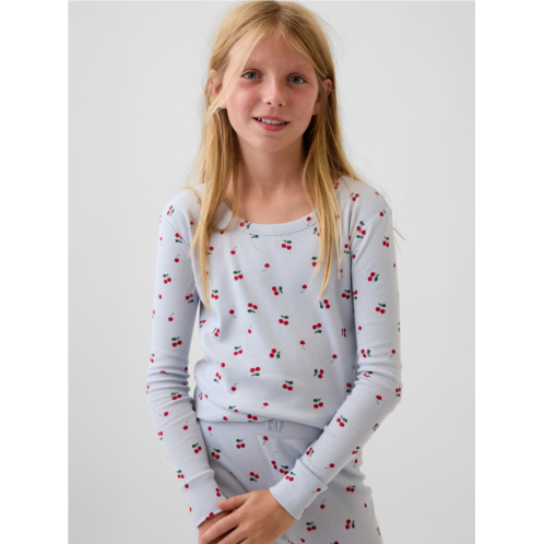 Gap Kids Organic Brushed Cotton Print PJ Set