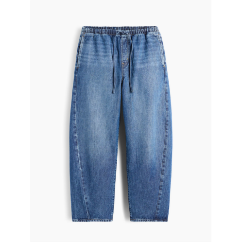 Gap Mid Rise UltraSoft Easy Barrel Jeans