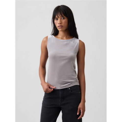 Gap Sleeveless Velour Top