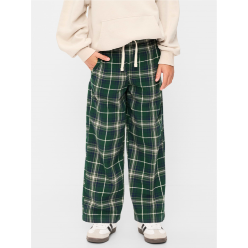 OldNavy Pull-On Baggy Plaid Flannel Pants for Boys
