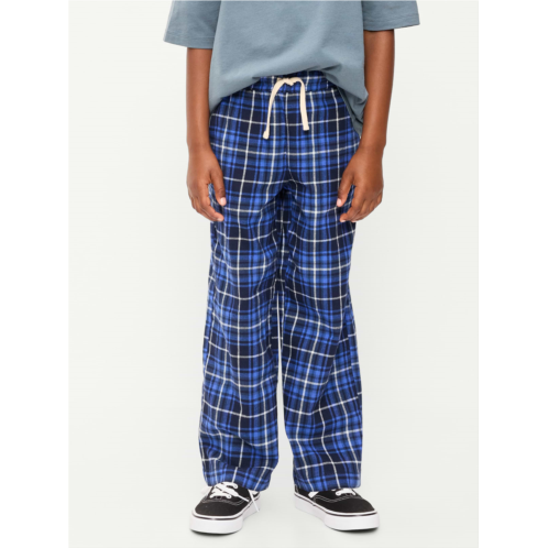 OldNavy Pull-On Baggy Plaid Flannel Pants for Boys