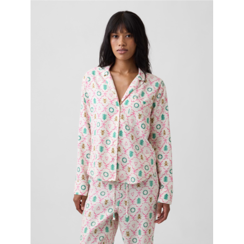 Gap Flannel PJ Shirt
