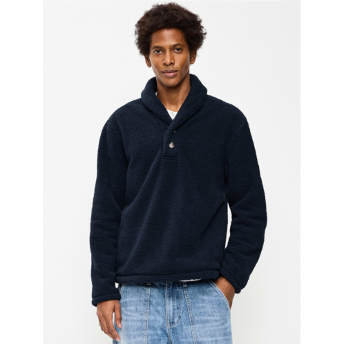 OldNavy Shawl-Collar Sherpa Pullover