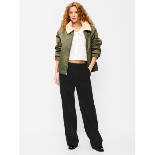 OldNavy High-Waisted Baggy Wide-Leg Corduroy Pants
