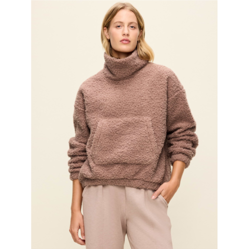 OldNavy Oversized Funnel-Neck Sherpa Pullover