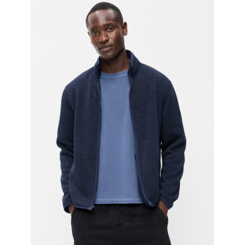 OldNavy Sweater Fleece Sherpa-Lined Full-Zip Jacket
