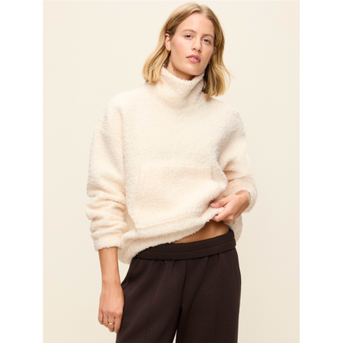 OldNavy Oversized Funnel-Neck Sherpa Pullover