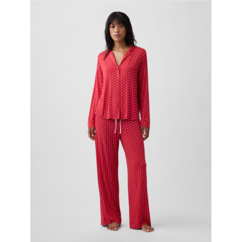 Gap Print Modal Straight-Leg PJ Pants