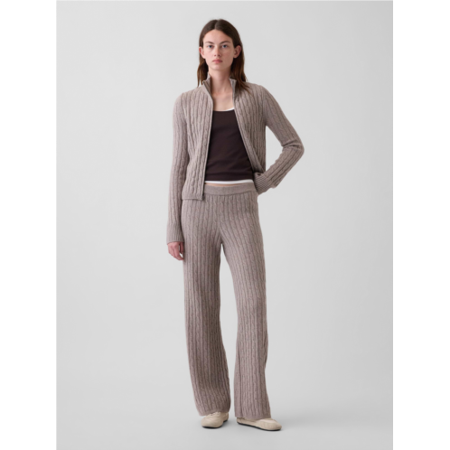 Gap CashSoft Cable-Knit Sweater Pants