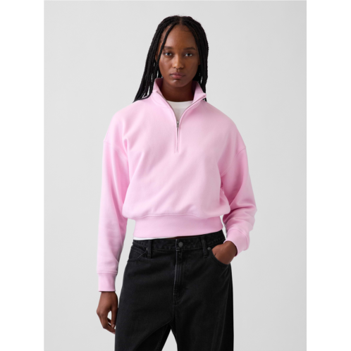 Gap VintageSoft Oversized Half-Zip Wedge Pullover