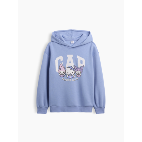 Gap Kids Relaxed Tunic Graphic Hoodie