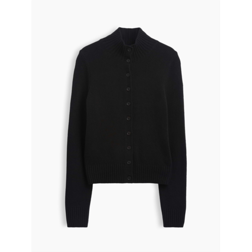 Gap CashSoft Mockneck Cardigan Sweater
