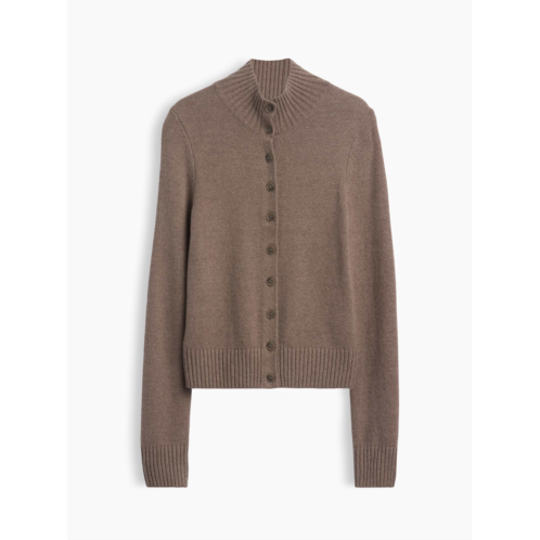 Gap CashSoft Mockneck Cardigan Sweater