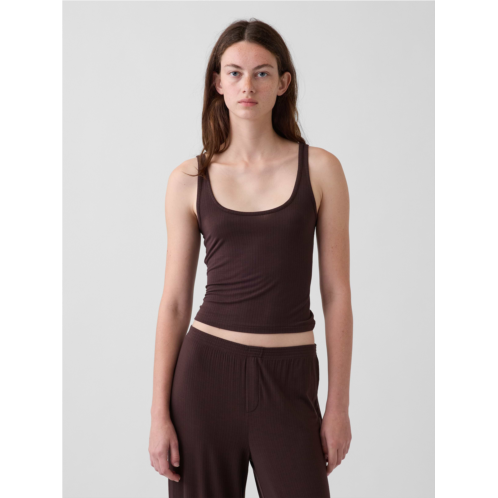 Gap SoftMade Modal Rib PJ Tank Top