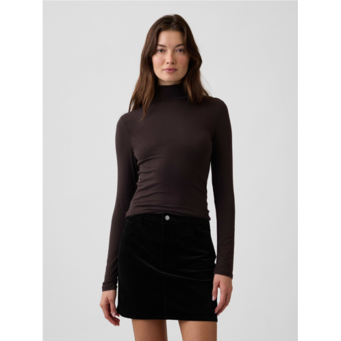 Gap Featherweight Jersey Mockneck T-Shirt
