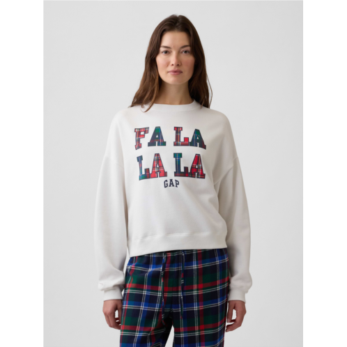 Gap Relaxed Wedge Crewneck Sweatshirt