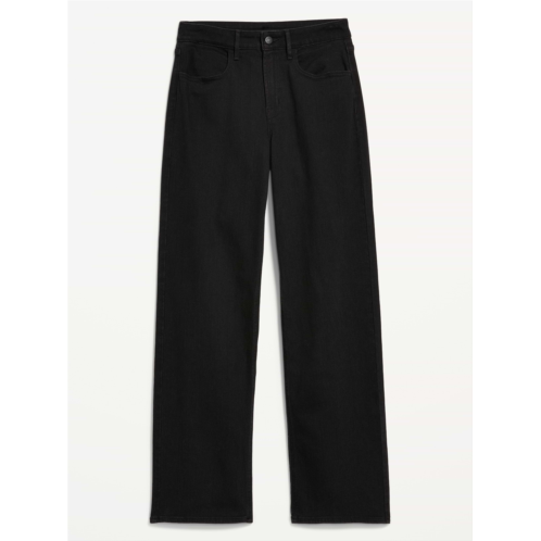 OldNavy Curvy High-Waisted Wow Wide-Leg Jeans