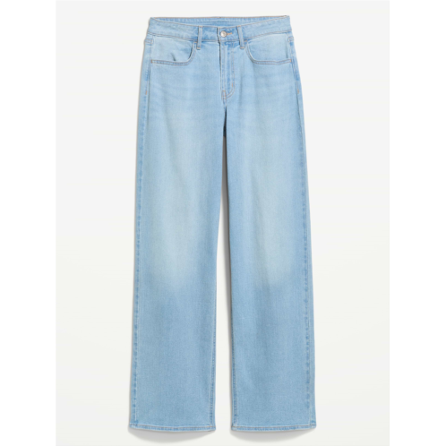 OldNavy Curvy High-Waisted Wow Wide-Leg Jeans