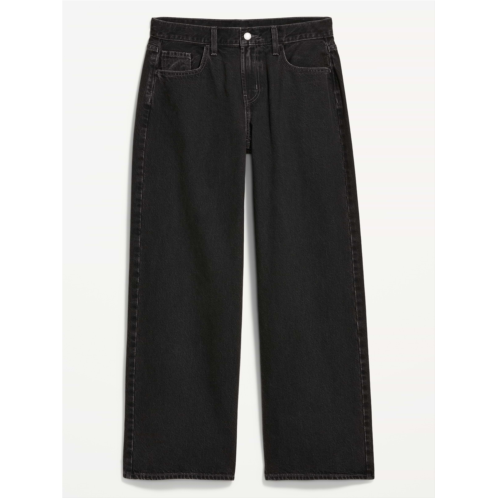 OldNavy Curvy Mid-Rise Wow Baggy Wide-Leg Jeans