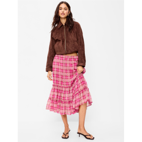 OldNavy Tiered Chiffon Maxi Skirt