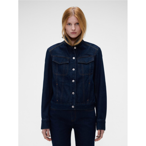 Gap × Victoria Beckham Latch-Collar Denim Jacket