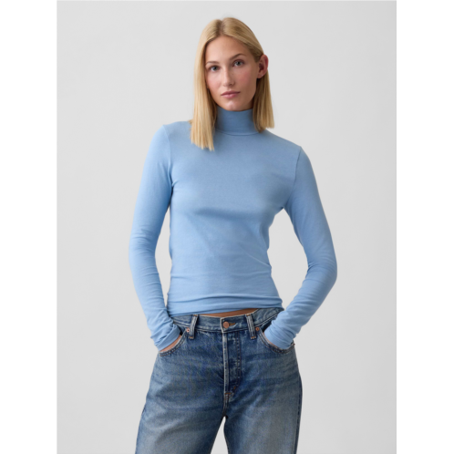 Gap Featherweight Jersey Mockneck T-Shirt