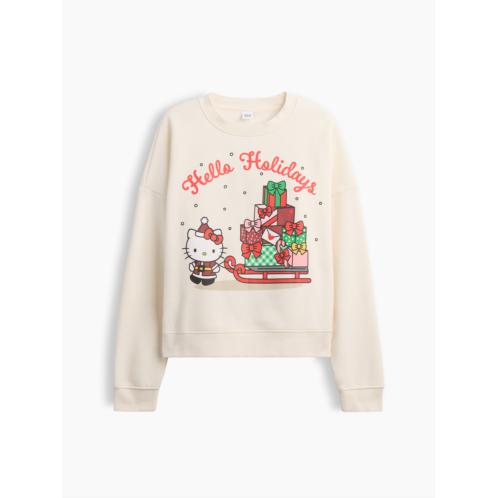 Gap Oversized Wedge Crewneck Sweatshirt