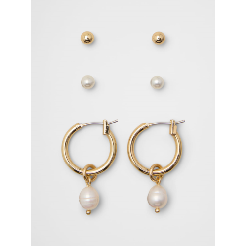 bananarepublic Pearl Earrings Multipack