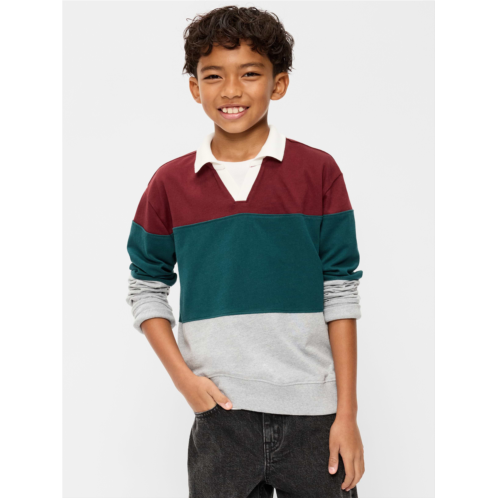 OldNavy Long-Sleeve Collared Sweater for Boys
