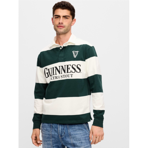 OldNavy Guinness Striped Rugby Polo