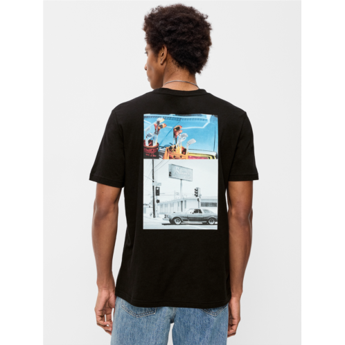 OldNavy Soft-Washed Crew-Neck Graphic T-Shirt