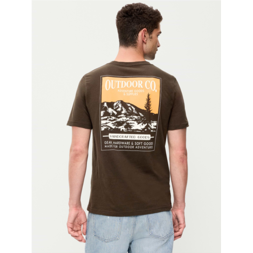 OldNavy Soft-Washed Crew-Neck Graphic T-Shirt
