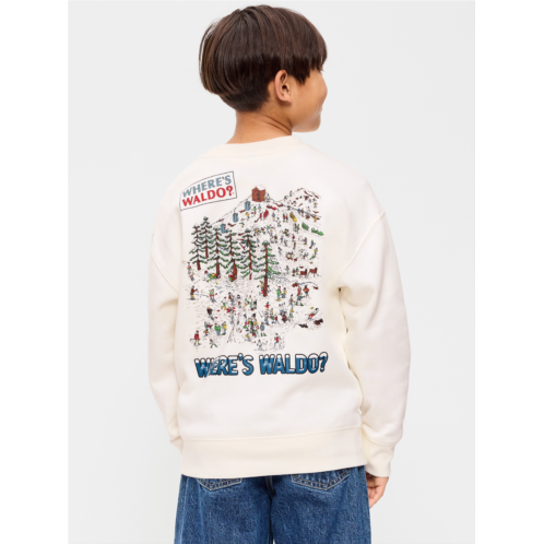 OldNavy Wheres Waldo? Gender-Neutral Oversized Sweatshirt for Kids