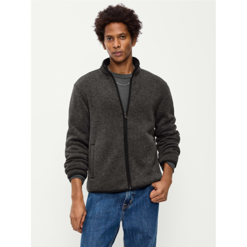 OldNavy Sweater Fleece Sherpa-Lined Full-Zip Jacket