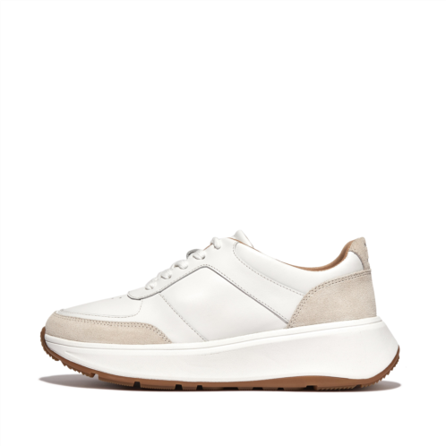 Fitflop Leather/Suede Flatform Sneakers