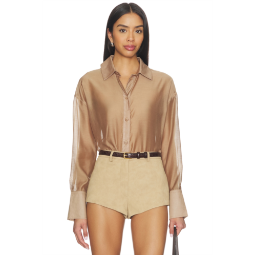 Gracey Sheer Shirt 4th & Reckless