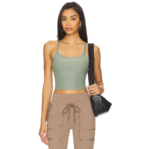 Space Dye Slim Racerback Cropped Tank Top Beyond Yoga