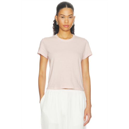 Shrunken Crew Neck Short Sleeve Tee James Perse
