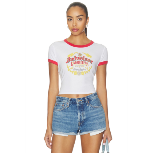 Budweiser Ringer Baby Tee Junk Food