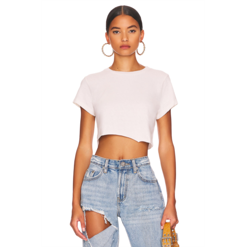 x Hanes Cropped 60s Slim Tee RE/DONE