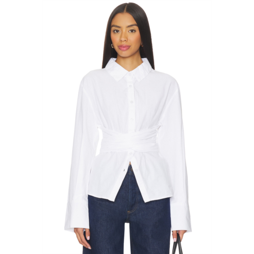 Teigan Cinched Button Shirt SNDYS