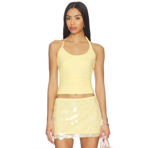 Lexie Twist Halter Tank Top SNDYS