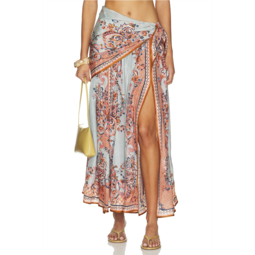 Aster Scarf Midi Skirt Zimmermann