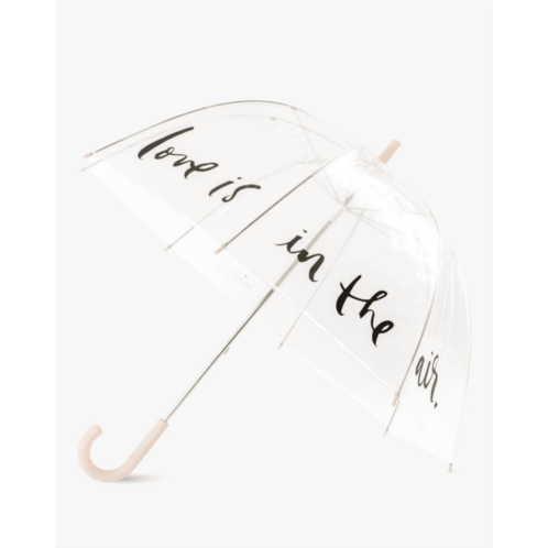 Kate spade Love Is In The Air Clear Umbrella