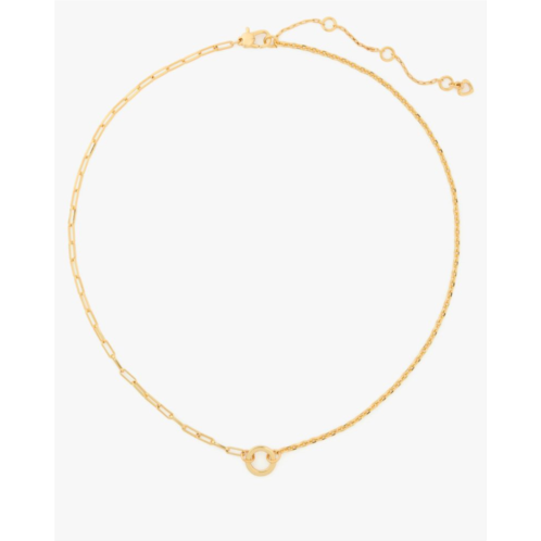 Kate spade One In A Million Mixed Chain Necklace