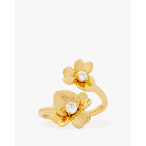 Kate spade Precious Pansy Wrap Ring