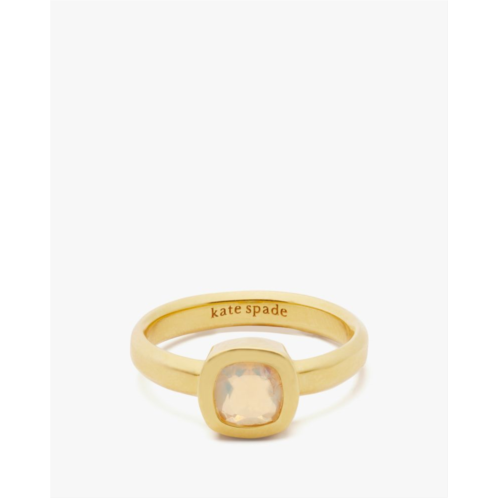 Kate Spade Fine Time To Shine Gem Ring