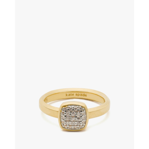 Kate Spade Fine Time To Shine Pave Diamond Ring
