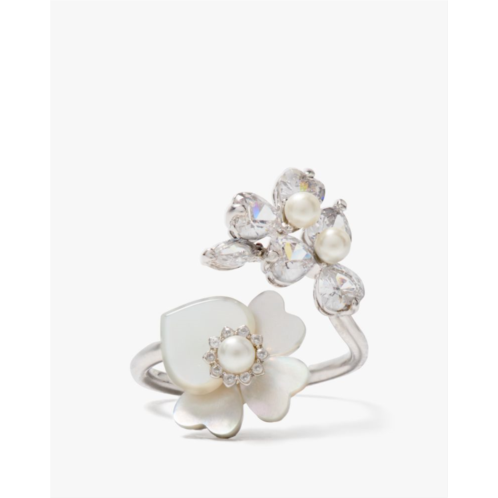 Kate spade Precious Pansy Wrap Ring